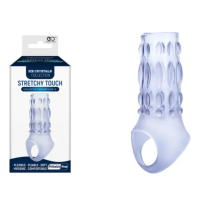 Ice Crystals Stretchy Touch Tickler Sleeve Ice Crystals Stretchy Touch Tickler Sleeve